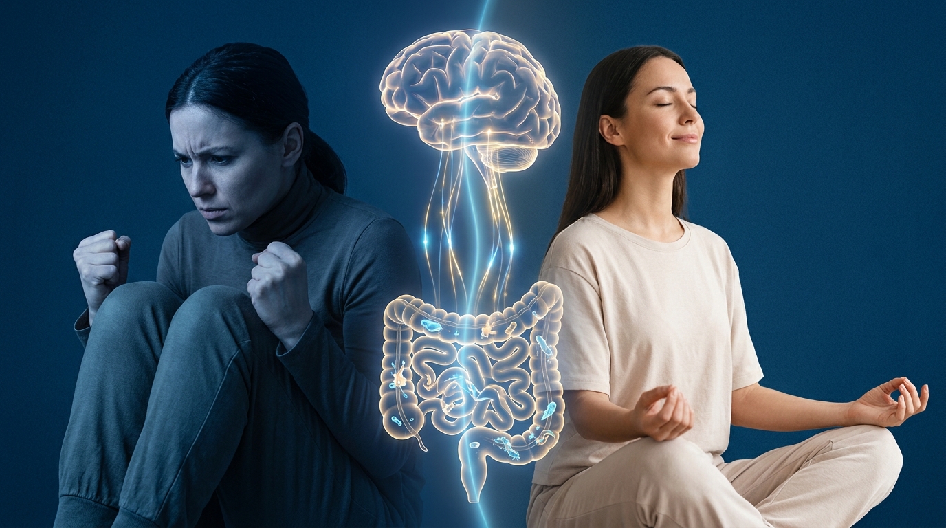 Microbiote et stress : comment l&rsquo;anxiété chronique perturbe votre flore intestinale
